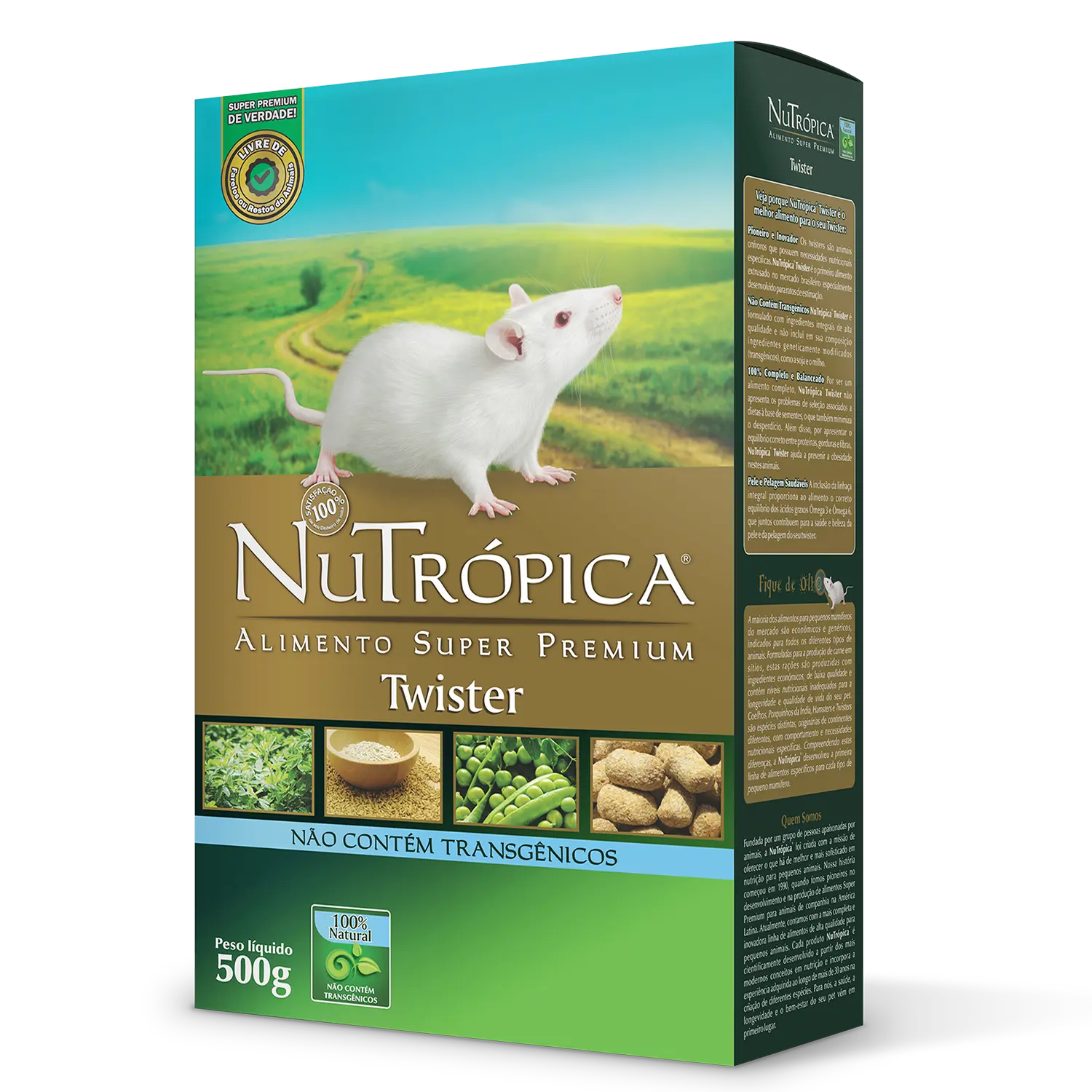 Ração Extrusada Nutrópica para Twister - 500 g