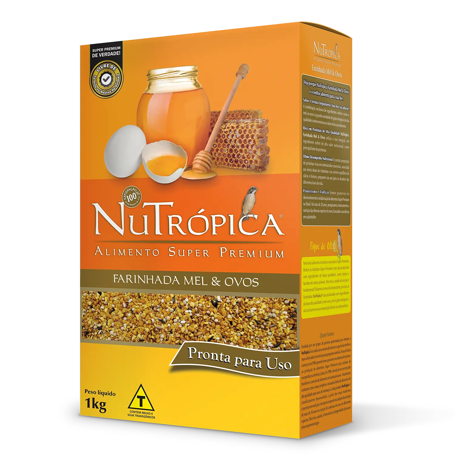 Racao-Nutropica-Farinhada-Mel-e-Ovos-1KG-foto-principal