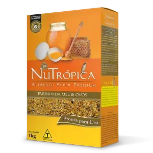 Ração Nutrópica Farinhada Mel e Ovos