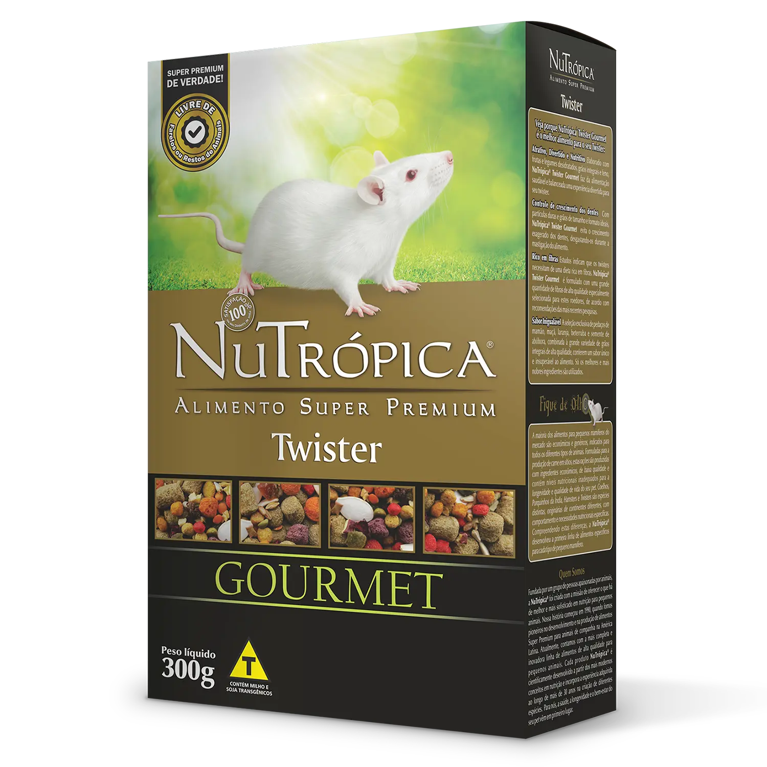 Ração Nutrópica Twister Gourmet