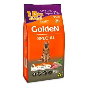 Ração Golden Special para Cães Adultos Frango e Carne