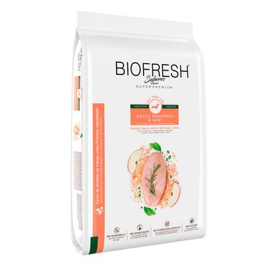 Racao-Biofresh-Caes-Adultos-Racas-Pequenas-e-Minis-Frango-1Kg-foto-da-parte-de-tras-da-embalagem