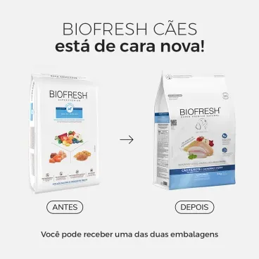 Racao-Biofresh-Caes-Filhotes-Racas-Medias-3Kg-foto-de-antes-e-depois-da-embalagem-do-produto