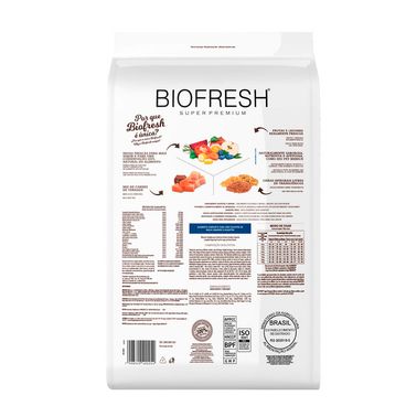 Racao-Biofresh-Caes-Filhotes-Racas-Grandes-e-Gigantes-15Kg-foto-da-parte-de-tras-da-embalagem