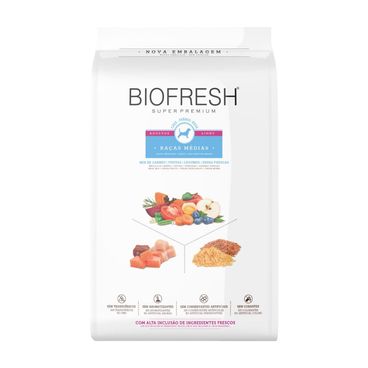 Racao-Biofresh-Light-Caes-Adultos-Racas-Medias-101-foto-principal