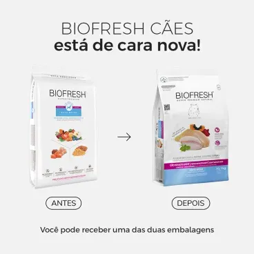 Racao-Biofresh-Light-Caes-Adultos-Racas-Medias-101Kg-foto-de-antes-e-depois-da-embalagem-do-produto