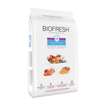 Racao-Biofresh-Light-Caes-Adultos-Racas-Medias-101Kg-foto-da-parte-da-frente-e-lateral-do-produto