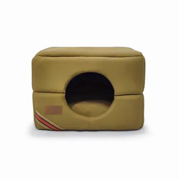 Cama-Iglu-D-Acqua-Fabrica-Pet-Caqui-frente
