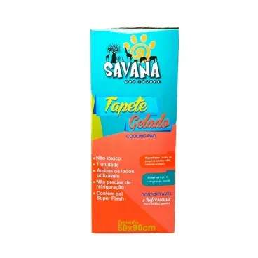 2-Tapete Gelado para Caes Savana Pet G 50x90