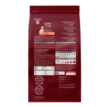 3-Racao GranPlus Choice Caes Adultos Frango Promocional