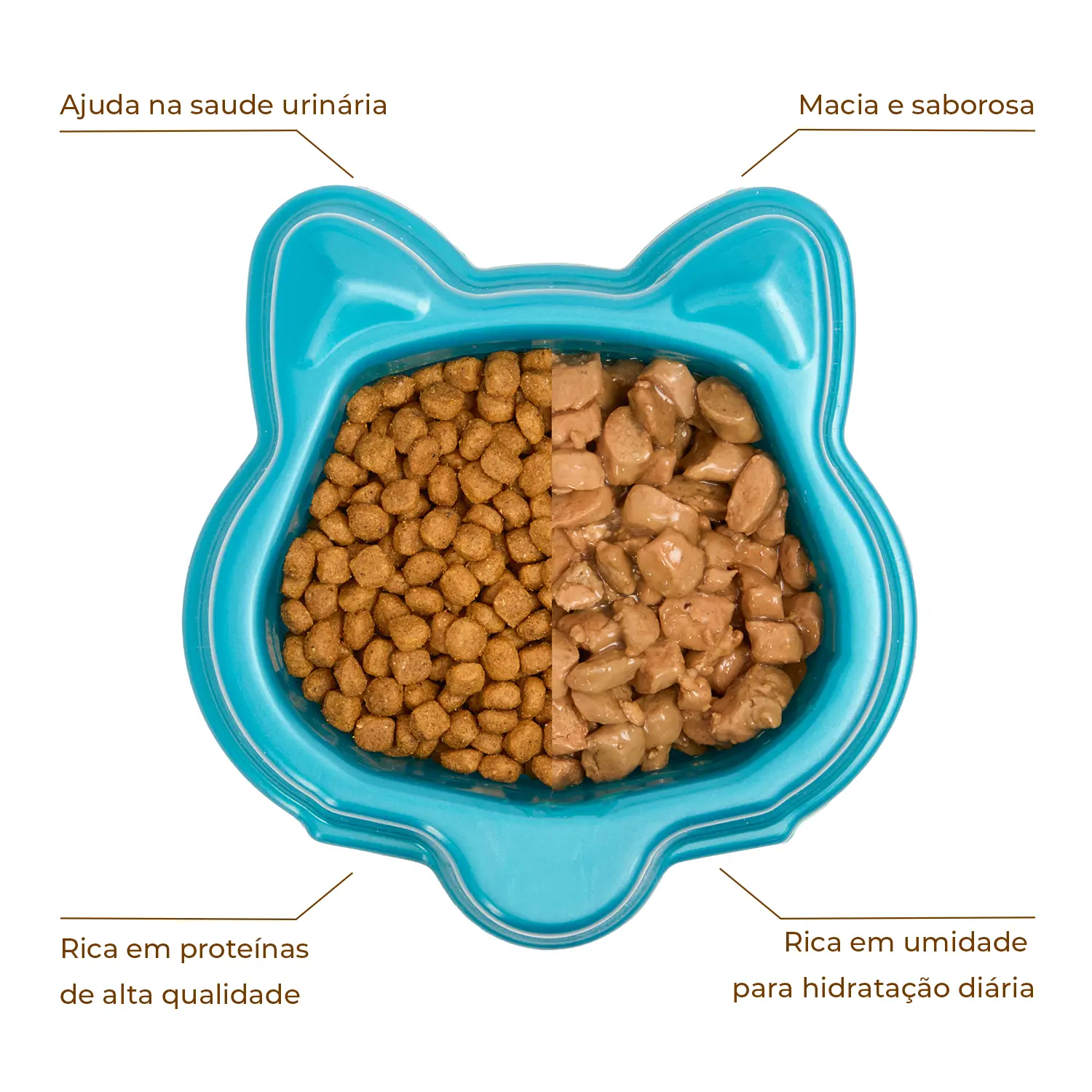 Ração Úmida Joy Gatos Castrados Atum ao Molho