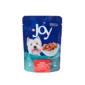 Ração Úmida Joy Cães Adultos Carne ao Molho
