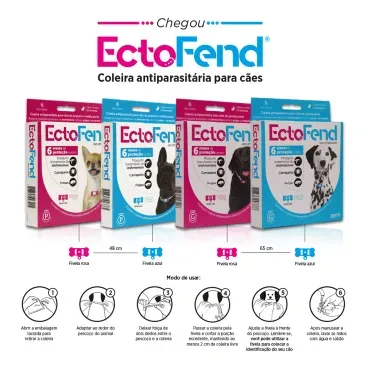 4-Coleira Antipulgas e Carrapatos Ectofend