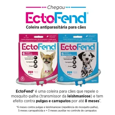 3-Coleira Antipulgas e Carrapatos Ectofend