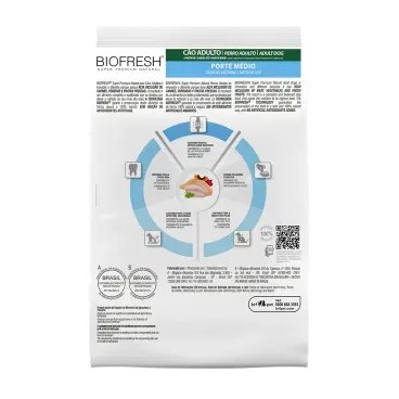Racao-Biofresh-Caes-Adultos-Racas-Medias-15Kg-foto-da-parte-de-tras-da-embalagem-da-racao