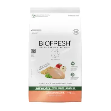 Racao-Biofresh-Caes-Adultos-Racas-Pequenas-e-Minis-Frango-1Kg-foto-principal