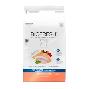 Ração Biofresh Cães Filhotes Raças Pequenas e Minis