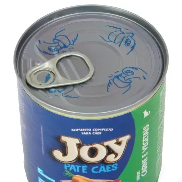 Racao-Umida-Joy-Pate-para-Caes-Adultos-Carne-e-Vegetais-280g-foto-de-detalhe-da-parte-de-cima-do-produto