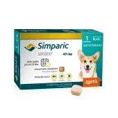 Antipulgas Simparic 10 a 20kg Cães 40mg