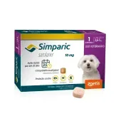 Antipulgas Simparic 10mg Para Cães 2,6 a 5kg