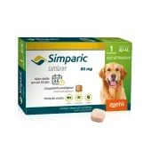 Antipulgas Simparic 20 a 40kg Cães 80mg