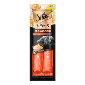 Petisco Sheba Cremoso para Gatos Adultos Atum