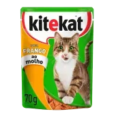 Racao-Umida-KiteKat-Sache-para-Gatos-Adultos-Frango-ao-Molho-70g-foto-pincipal