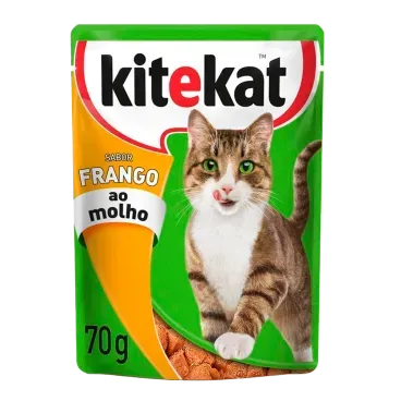 Racao-Umida-KiteKat-Sache-para-Gatos-Adultos-Frango-ao-Molho-70g-foto-pincipal