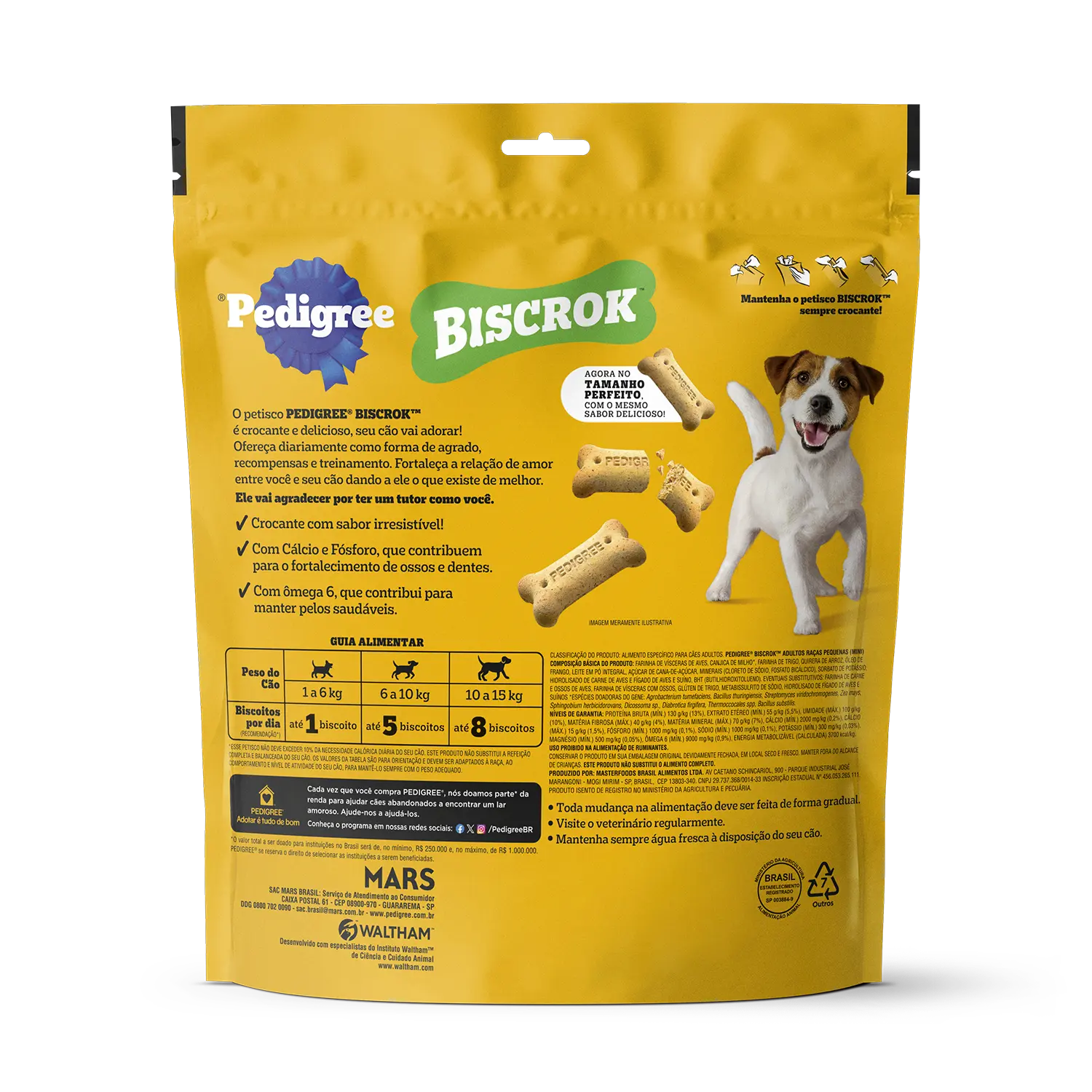 Biscoito-Pedigree-Biscrok-para-Caes-Adultos-Racas-Pequenas-Leite-1Kg-foto-a-parte-de-tras-da-embalagem