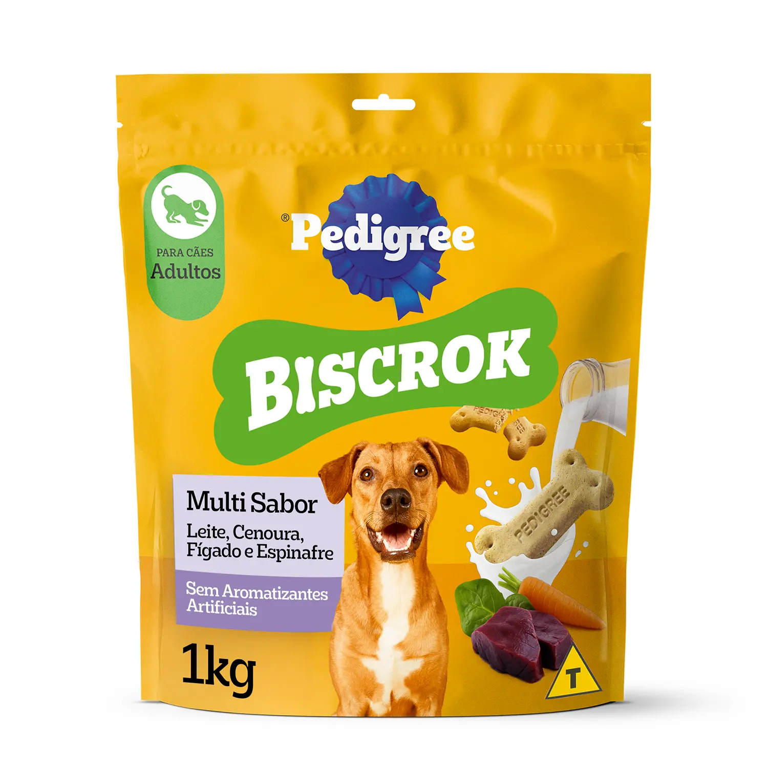 Biscoito Pedigree Biscrok para Cães Adultos Multi