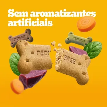 Biscoito-Pedigree-Biscrok-para-Caes-Adultos-Multi-1Kg-foto-do-biscoito-partido-ao-meio