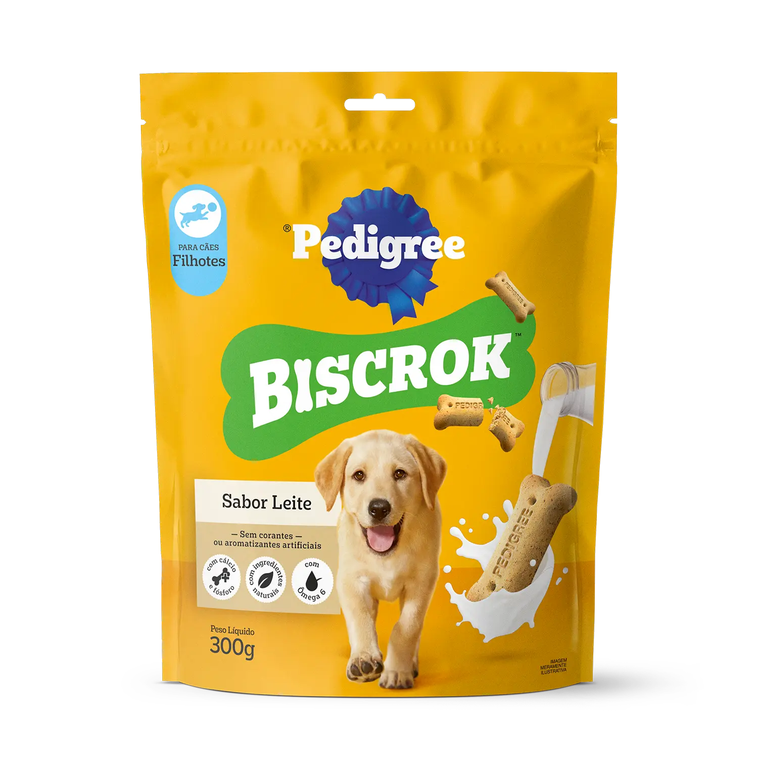 Biscoito-Pedigree-Biscrok-para-Caes-Filhotes-Leite-300g-foto-secundaria