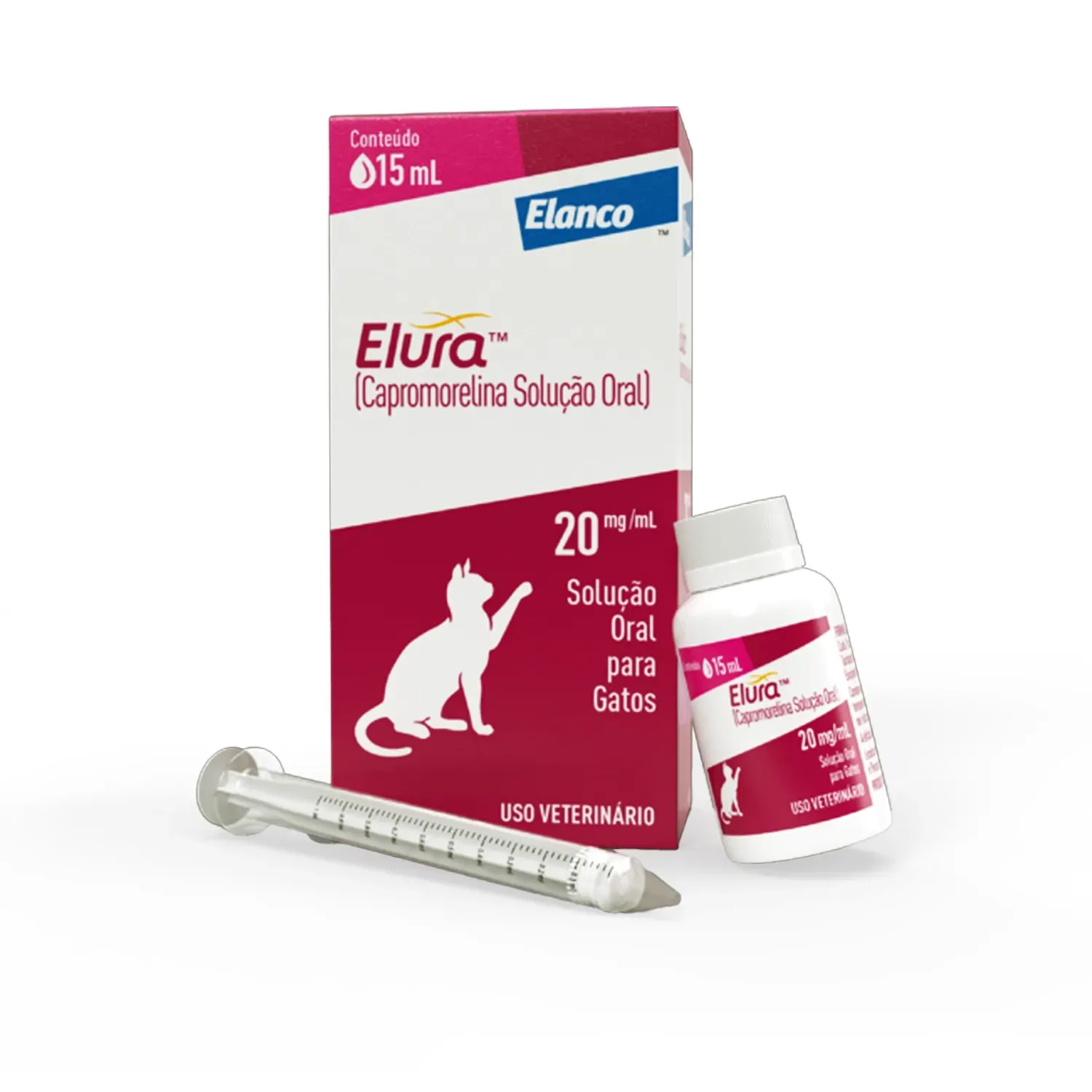 Elura Solução Oral para Gatos 20mg/ml