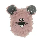 Brinquedo Ratinho Pelúcia Rosa Flicks