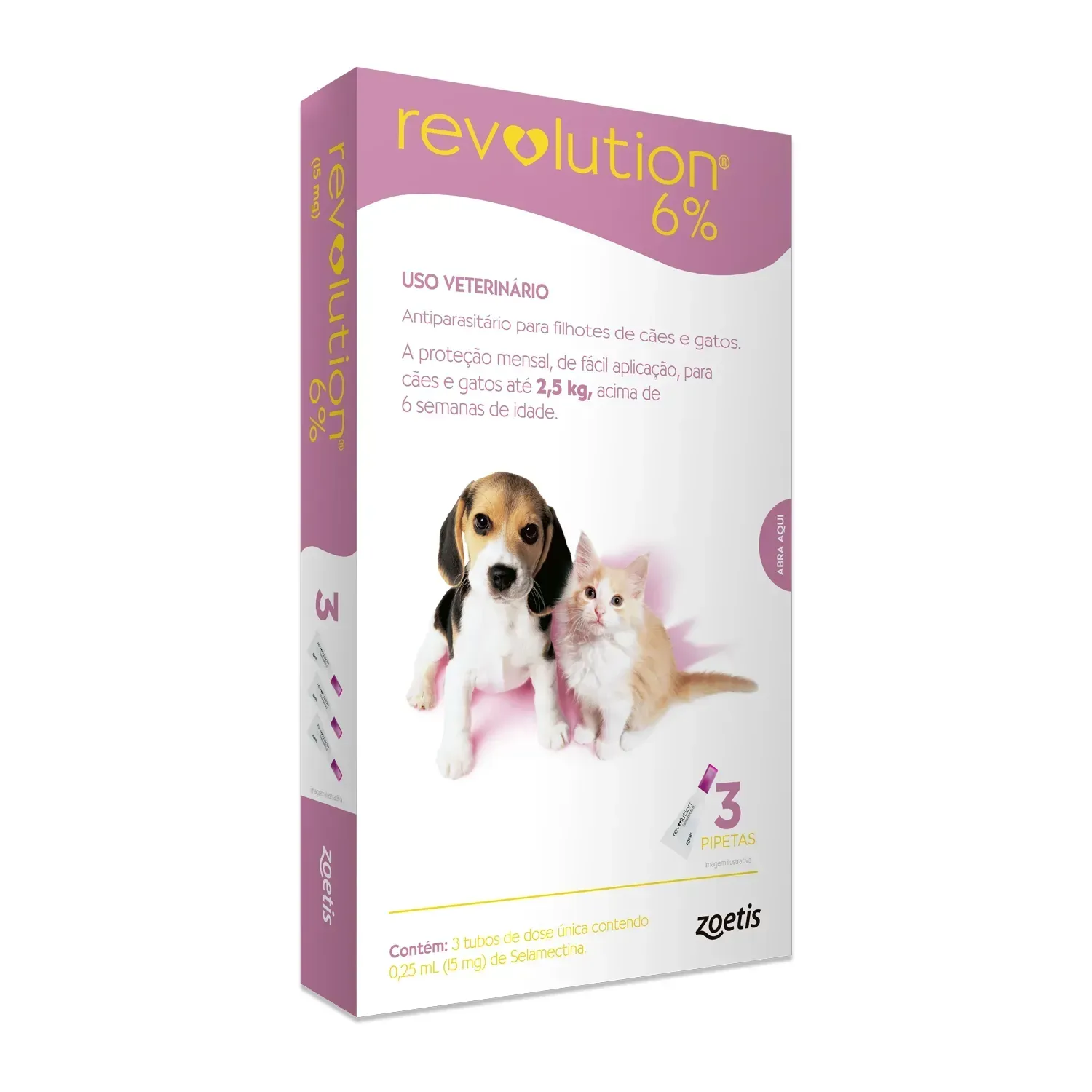 Antipulgas-Revolution-6--para-Caes-e-Gatos-ate-25kg-3-pipetas