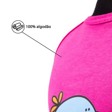 Vestido-Pintinho-Rosa-Fabrica-Pet-tamanho-PP-foto-de-detalhe-com-texto-sobre-a-composicao-da-peca