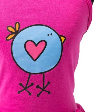 Vestido-Pintinho-Rosa-Fabrica-Pet-tamanho-PP-foto-de-detalhe-da-estampa-de-pintinho-da-cor-azul