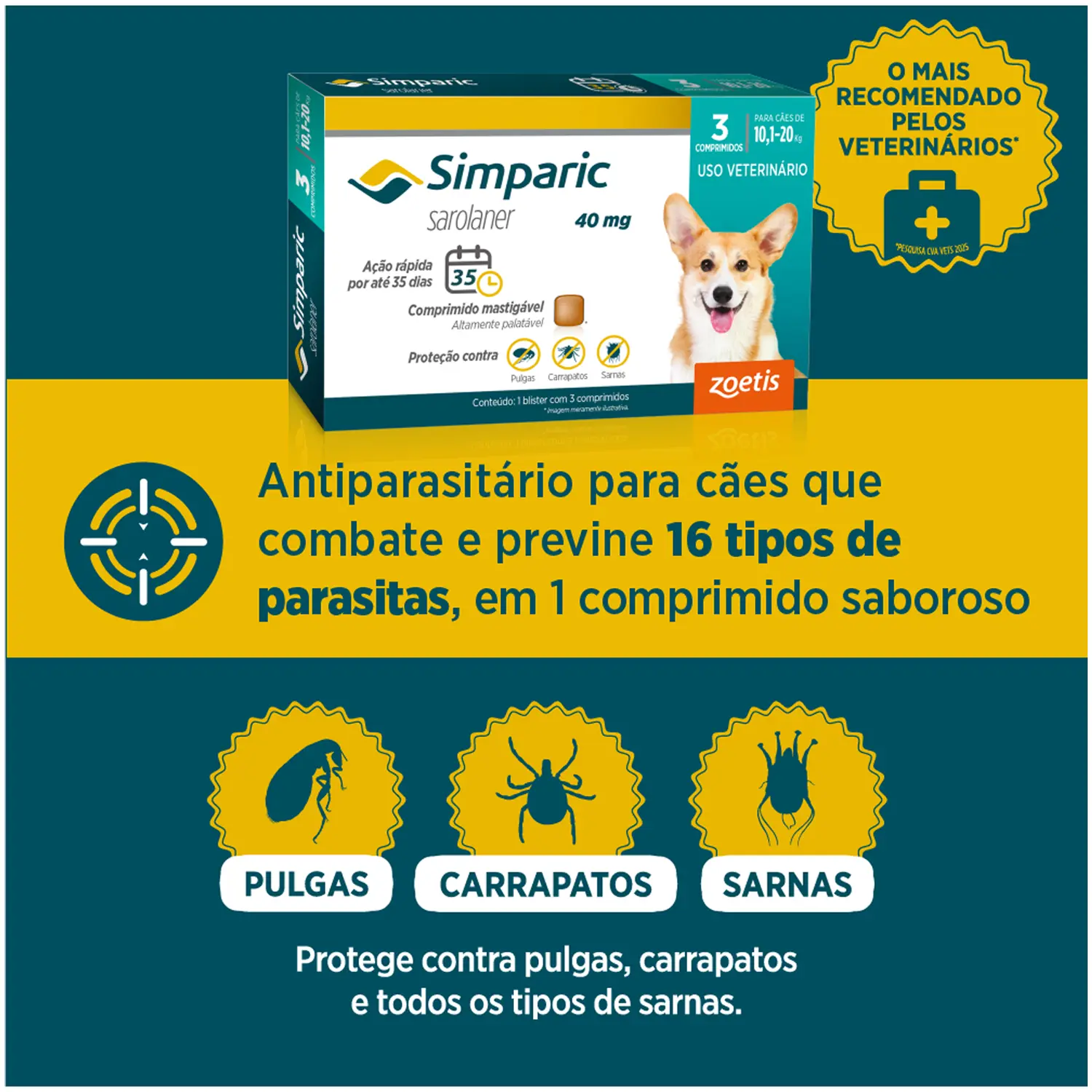 1-Antipulgas-Simparic-para-Caes-Imagem-complementar