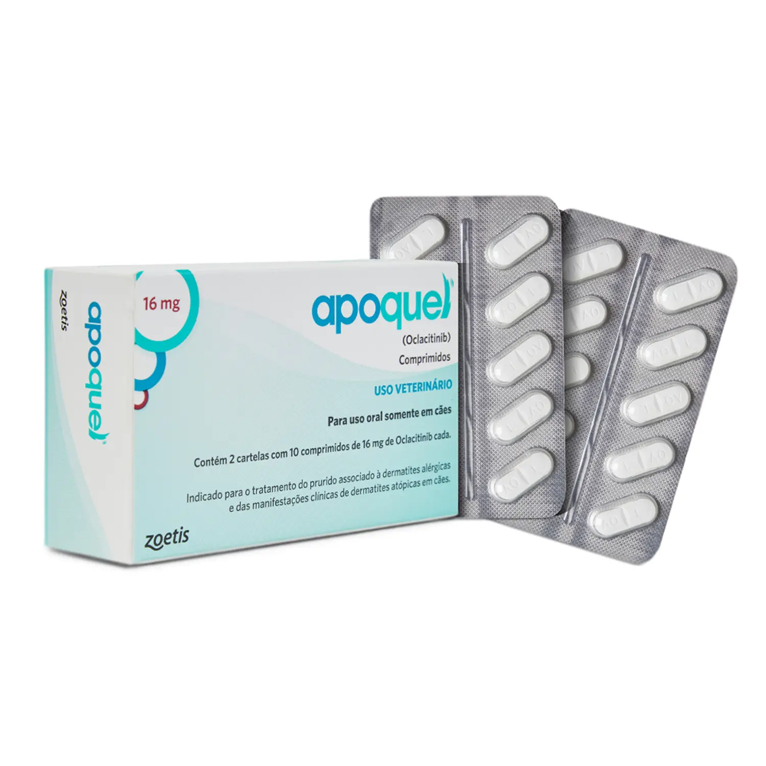 Apoquel 16 mg - Tratamento para coceira em Cães