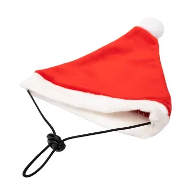 Gorro-Natal-Vermelho-Fabrica-Pet-tamanho-PP-foto-de-detalhe-do-cordao