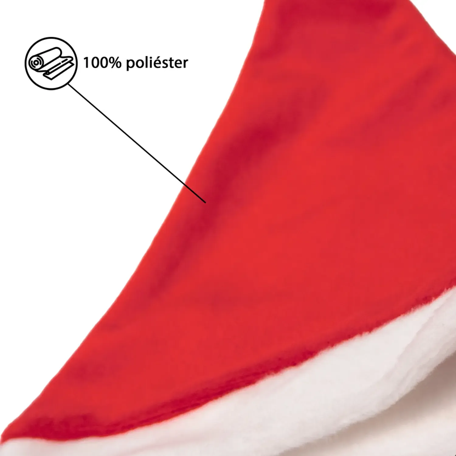 Gorro Natal Vermelho Fábrica Pet