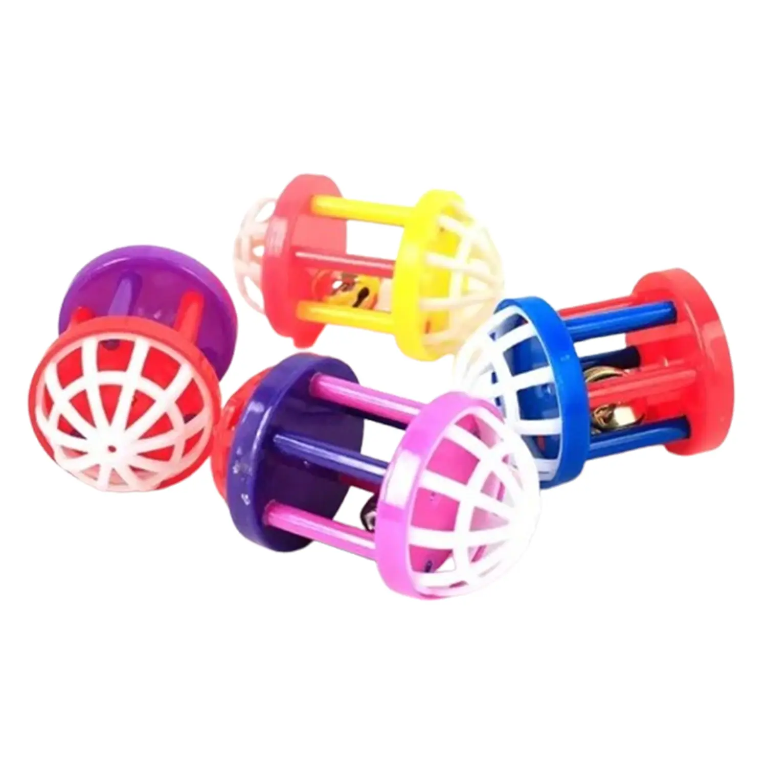 Brinquedo Bola Carrossel 4 Unidades Tex Pets