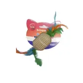 Brinquedo Papelão com Penas Tex Pets