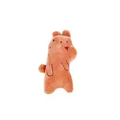 Brinquedo Pelúcia Mini Zoo Castor com Catnip Tex Pets Marrom