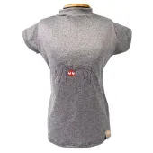 Blusa Gola Careca Aranha Cinza Fábrica Pet