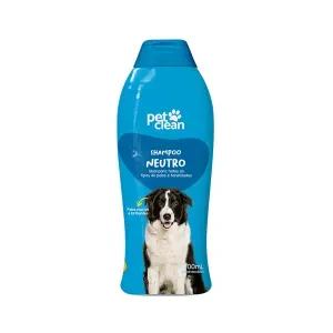 Shampoo e Condicionador Neutro Cães e Gatos Pet Clean - 700 ml