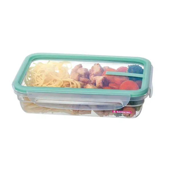 Pote Hermético com Trava Sanremo Verde 820 ml