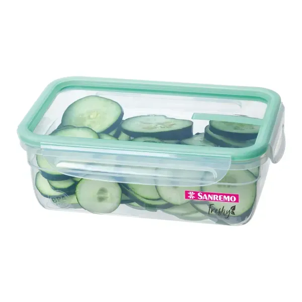 Pote Hermético com Trava Sanremo Verde 1,24 L