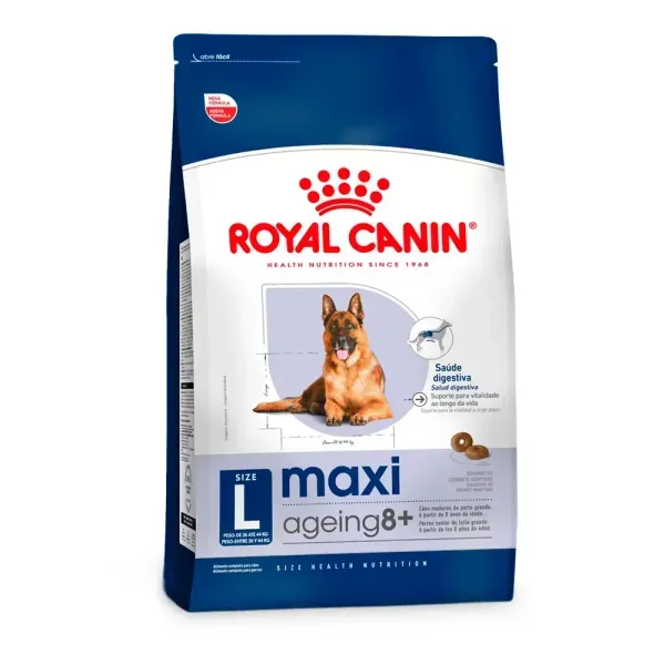 Ração Royal Canin Maxi Ageing 8+ para Cães Idosos Porte Grande 12 kg