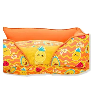 Detalhes-da-frente-da-Cama-Fruits-Emporium-Distripet-Laranja